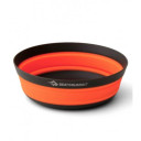 Salokāma Bļoda FRONTIER UL Collapsible Bowl M, Orange, 9327868160426 SEA TO SUMMIT