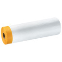 Krāsotāju lente ar plēvi, zelta CQ F-HDPE 7my 270cmx16m C20cm, 96787099 COLOR EXPERT