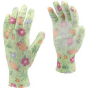 POLYESTER GARDEN GLOVES 10" WERS 74135 FLO