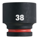 SHOCKWAVE™ IMPACT DUTY TRIECIENIZTURĪGAS UZGRIEŽŅU MUCIŅAS, 38 MM 3/4" IMPACT SOCKET STD - 1PC, 4932480373 MILWAUKEE