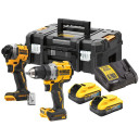 Tööriistakomplekt (DCD800+DCF850) 18V 2X1,7Ah TSTAK; DCK2051E2T-QW DEWALT