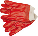 WORKING GLOVES, PVC RED 10.5" 74150 VOREL