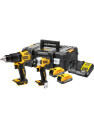 Akumuliatorinių įrankių komplektas 18V (2x1,7Ah PowerStack) DCK2062E2T-QW DEWALT