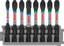 8 daļīgs uzgaļu komplekts L=50mm, Impact Control, Tiecienskrūvgriežiem, akumulatoru skrūvgriežiem PRO IMPACT SKRŪVGRIEŽA UZGAĻU KOMPLEKTS, 2608522328, BOSCH