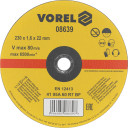 METAL CUTTING DISC 230x1.6x22MM 08639 VOREL