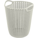 Korv Basket Knit 7L 23x24x27cm valge 0803678X64 CURVER