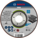 Slīpēšanas disks 115x3.0x22.23 mm, Mazām leņķa slīpmašīnām PRO SEMI-FLEXIBLE SLĪPRIPA AR SAISTVIELĀM, 2608602217, BOSCH