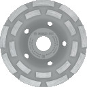 Dimanta kausveida disks 125 x 22.23 mm Concrete, Betona slīpmašīnām PRO CONCRETE KAUSVEIDA DISKS, 2608601762, BOSCH