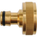 BRASS TAP ADAPTOR 3/4" 89106 FLO