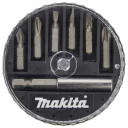 Torsioninių antgalių rinkinys (Ph1, Ph2, Sl3, Sl5, Pz2, Pz3, Magnetinis laikiklis), 7 vnt., D-73271 MAKITA