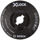 X-LOCK atraminis diskas 125mm, vidutinis 2608601715 BOSCH