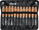 WOOD CARVING CHISEL SET 12 PCS. 25570 VOREL