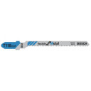 3 figūrzāģa asmeņi T 118 EOF Bimet., JIGSAW BLADE T 118 EOF "FLEXIBLE FOR METAL", 2608636231 BOSCH